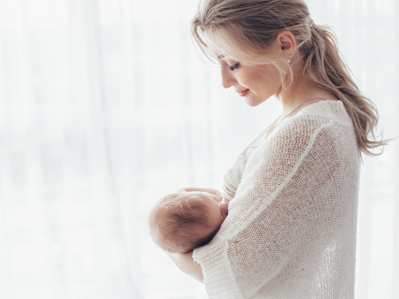 شیر دادن به نوزاد بعد از زایمان